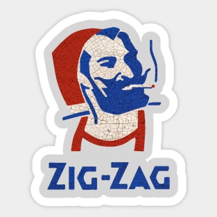 Zig Zag Rolling Papers Sticker